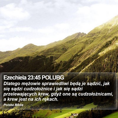 Ezechiela 23:45 POLUBG Bible Verse Image