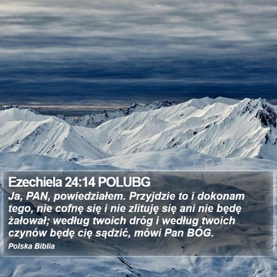 Ezechiela 24:14 POLUBG Bible Verse Image