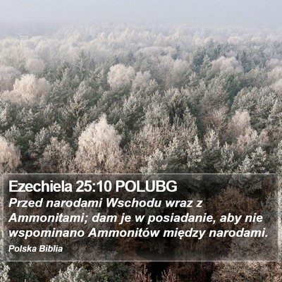 Ezechiela 25:10 POLUBG Bible Verse Image