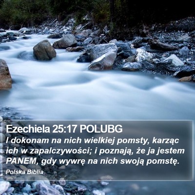 Ezechiela 25:17 POLUBG Bible Verse Image