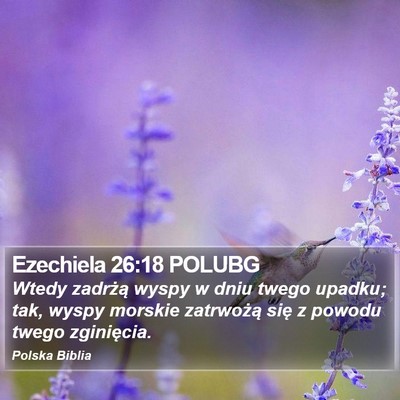 Ezechiela 26:18 POLUBG Bible Verse Image