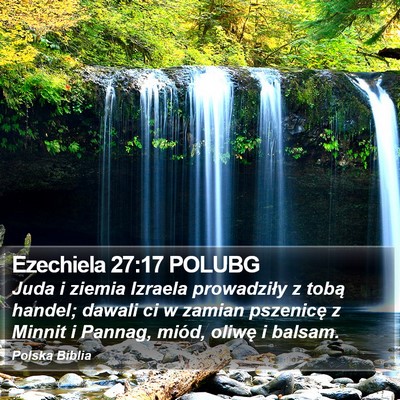 Ezechiela 27:17 POLUBG Bible Verse Image