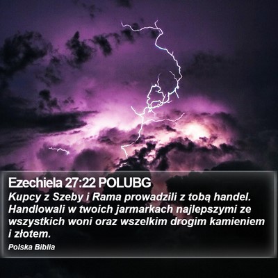 Ezechiela 27:22 POLUBG Bible Verse Image