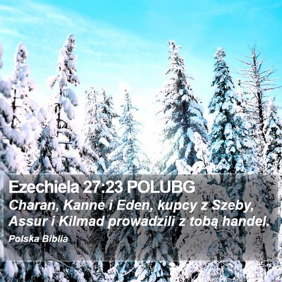 Ezechiela 27:23 POLUBG Bible Verse Image