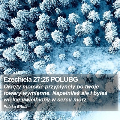 Ezechiela 27:25 POLUBG Bible Verse Image