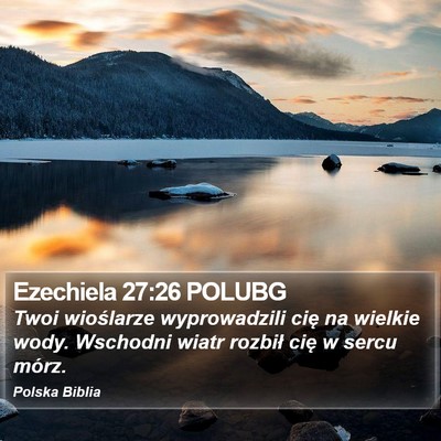 Ezechiela 27:26 POLUBG Bible Verse Image