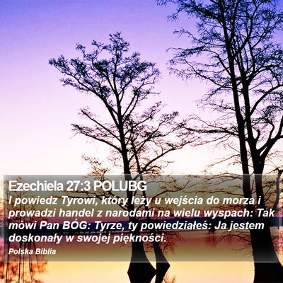 Ezechiela 27:3 POLUBG Bible Verse Image