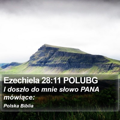 Ezechiela 28:11 POLUBG Bible Verse Image