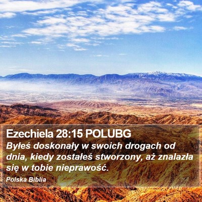 Ezechiela 28:15 POLUBG Bible Verse Image