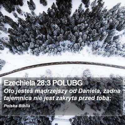 Ezechiela 28:3 POLUBG Bible Verse Image