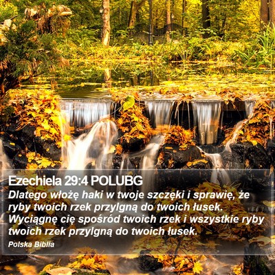 Ezechiela 29:4 POLUBG Bible Verse Image