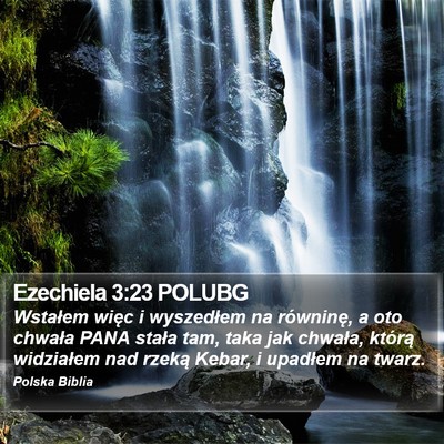 Ezechiela 3:23 POLUBG Bible Verse Image