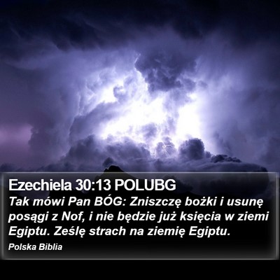 Ezechiela 30:13 POLUBG Bible Verse Image
