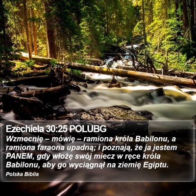 Ezechiela 30:25 POLUBG Bible Verse Image