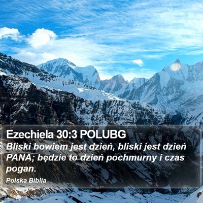 Ezechiela 30:3 POLUBG Bible Verse Image