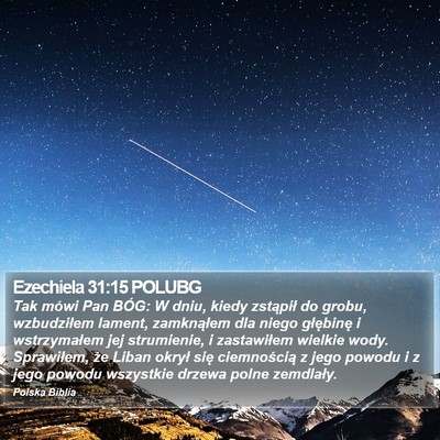 Ezechiela 31:15 POLUBG Bible Verse Image
