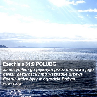Ezechiela 31:9 POLUBG Bible Verse Image