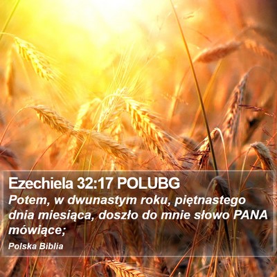 Ezechiela 32:17 POLUBG Bible Verse Image