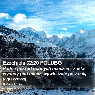 Ezechiela 32:20 POLUBG Bible Verse Image