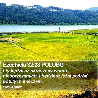 Ezechiela 32:28 POLUBG Bible Verse Image