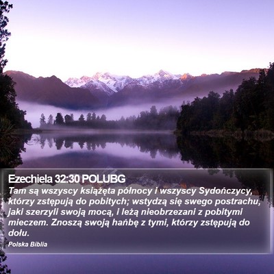 Ezechiela 32:30 POLUBG Bible Verse Image