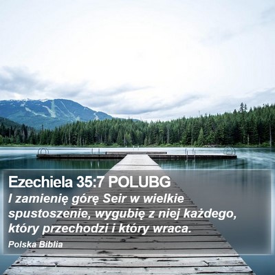 Ezechiela 35:7 POLUBG Bible Verse Image