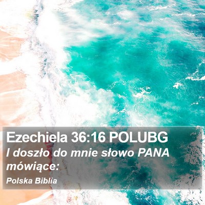 Ezechiela 36:16 POLUBG Bible Verse Image