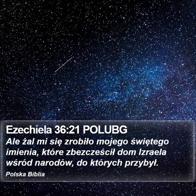 Ezechiela 36:21 POLUBG Bible Verse Image