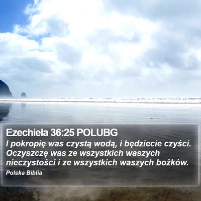 Ezechiela 36:25 POLUBG Bible Verse Image