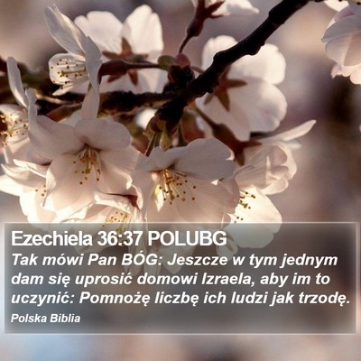 Ezechiela 36:37 POLUBG Bible Verse Image