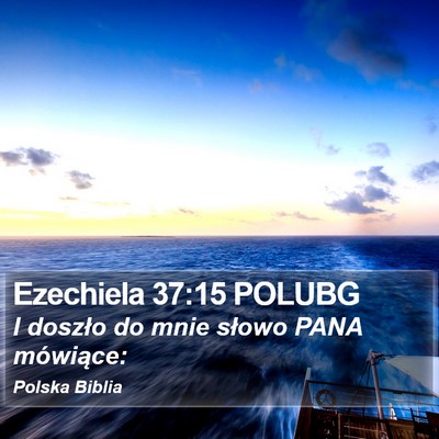 Ezechiela 37:15 POLUBG Bible Verse Image