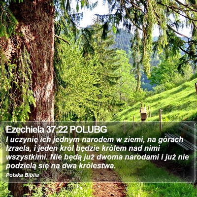 Ezechiela 37:22 POLUBG Bible Verse Image