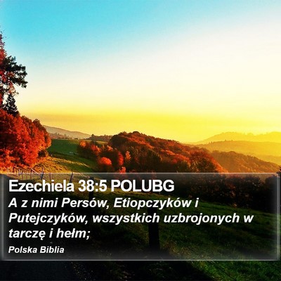 Ezechiela 38:5 POLUBG Bible Verse Image
