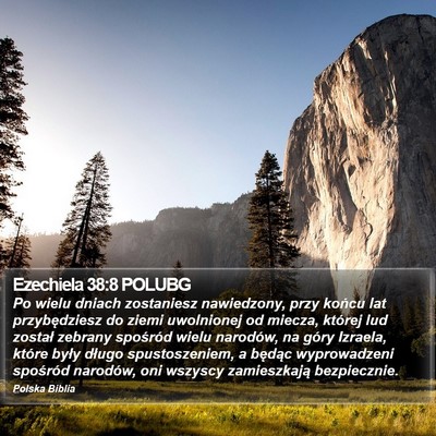 Ezechiela 38:8 POLUBG Bible Verse Image