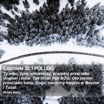 Ezechiela 39:1 POLUBG Bible Verse Image