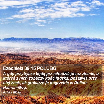 Ezechiela 39:15 POLUBG Bible Verse Image