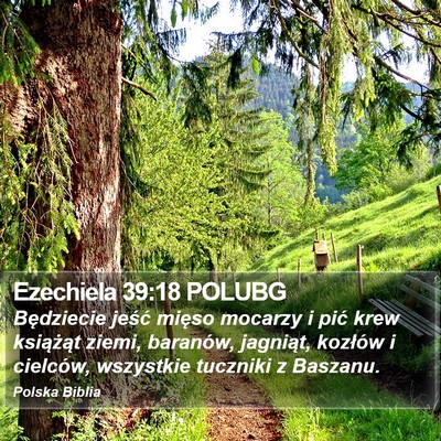 Ezechiela 39:18 POLUBG Bible Verse Image