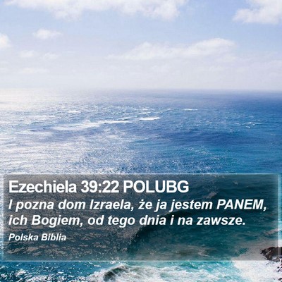 Ezechiela 39:22 POLUBG Bible Verse Image