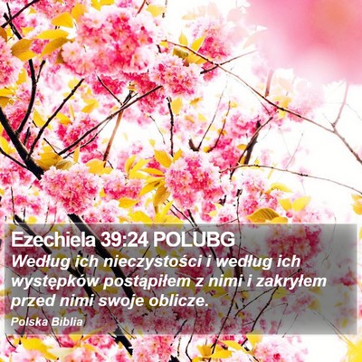 Ezechiela 39:24 POLUBG Bible Verse Image