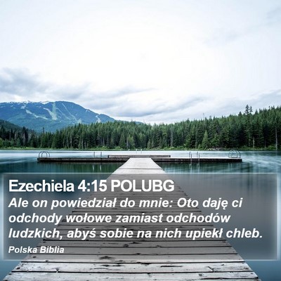 Ezechiela 4:15 POLUBG Bible Verse Image