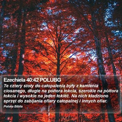 Ezechiela 40:42 POLUBG Bible Verse Image