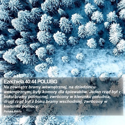 Ezechiela 40:44 POLUBG Bible Verse Image