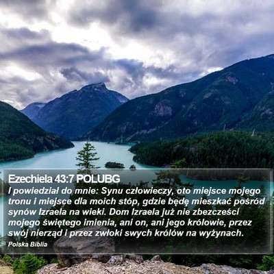 Ezechiela 43:7 POLUBG Bible Verse Image