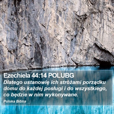 Ezechiela 44:14 POLUBG Bible Verse Image