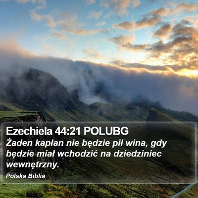 Ezechiela 44:21 POLUBG Bible Verse Image