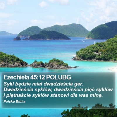 Ezechiela 45:12 POLUBG Bible Verse Image