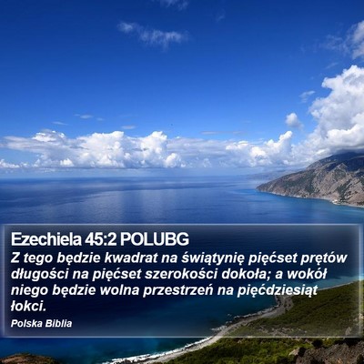 Ezechiela 45:2 POLUBG Bible Verse Image