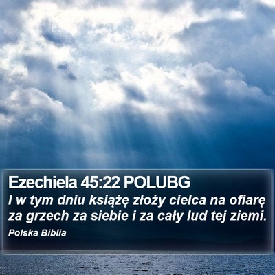 Ezechiela 45:22 POLUBG Bible Verse Image