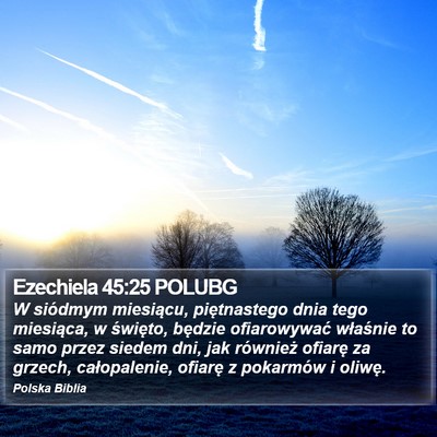 Ezechiela 45:25 POLUBG Bible Verse Image