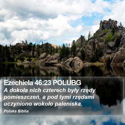 Ezechiela 46:23 POLUBG Bible Verse Image